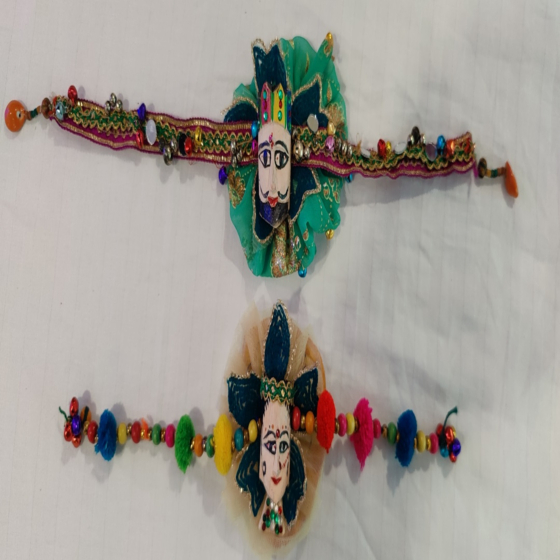 Handcrafted Kathputli Rakhi
