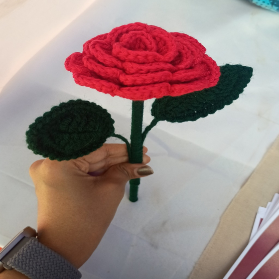 Handcrafted Crochet Flowers