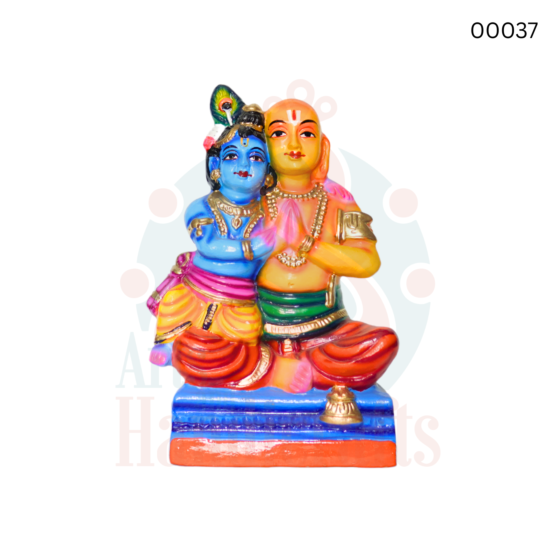 Ramanujar Krishna | 11 inches |Paper Mache