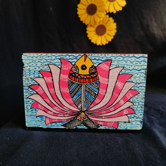 Jalaj Painting Stationery Organiser 