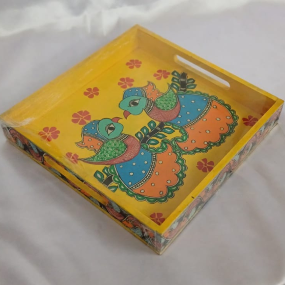 Joda Tota Painted Tray
