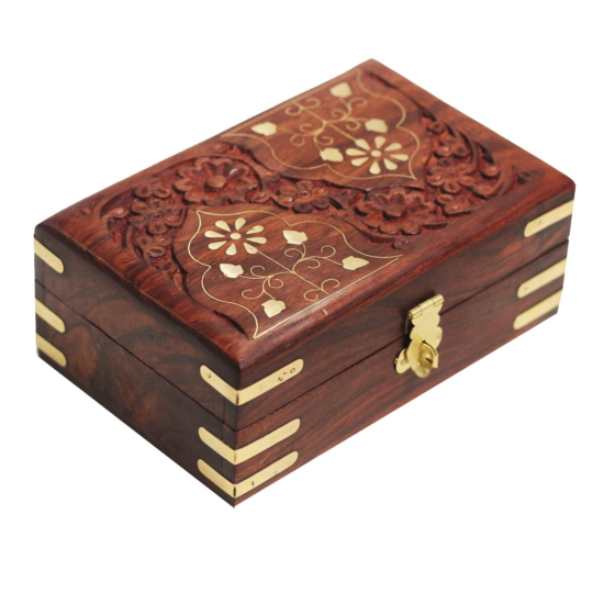 Handmade Wooden Jewellery Box For Women Jewel Gifts Products
