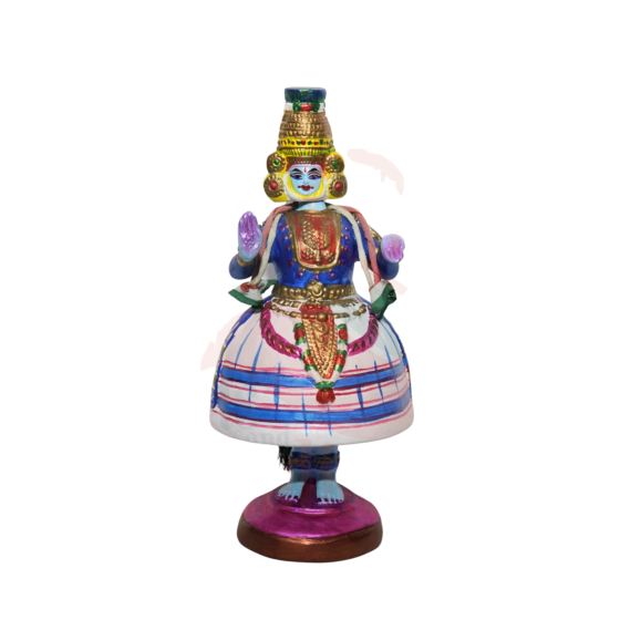 kathakail dancing doll | 14 Inches | Paper mache