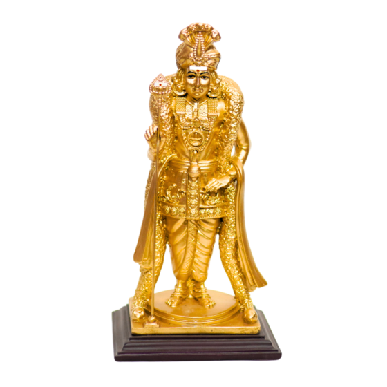 Raja murugar gold small |7inches | Fiber