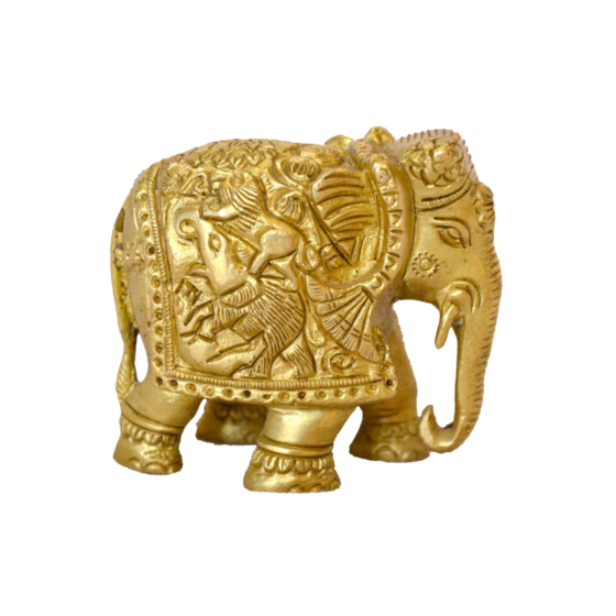 Brass Elephant Figurine KBH00020