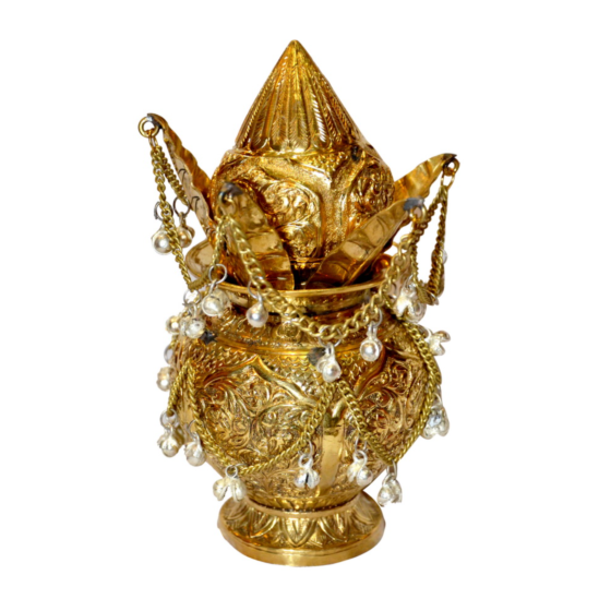 Brass kalash , brass pot | KBH00047