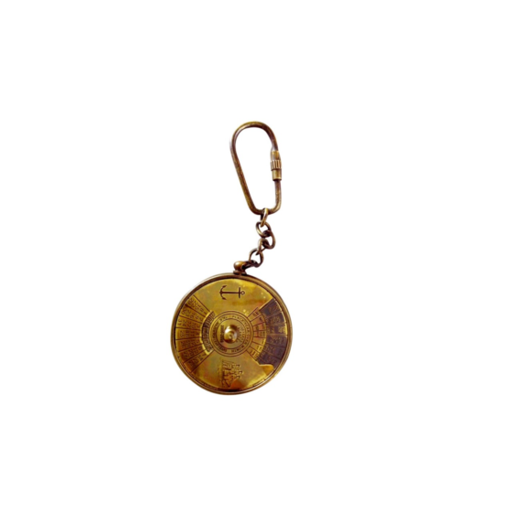 Brass calender keychain 5 Inch | KBH00062