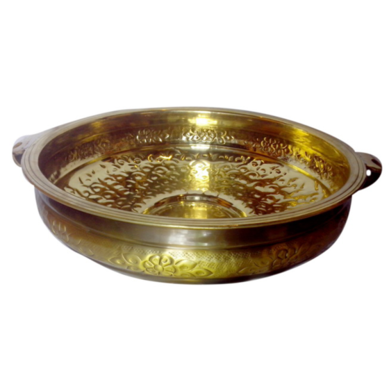 Brass flower bowl 6 Inch | KBH00110