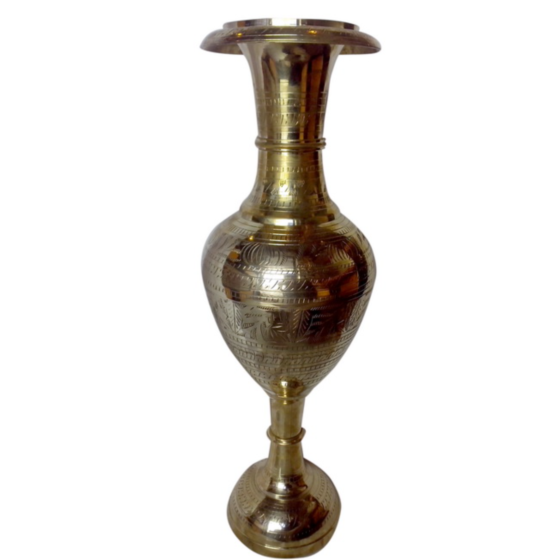 Brass flower pot  24 Inch | KBH00113