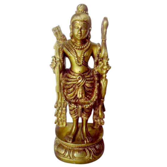 Brass lord ram  8 Inch | KBH00127