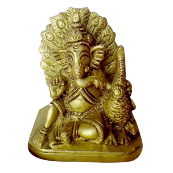 Brass Lord Ganesha Idol KBH00138