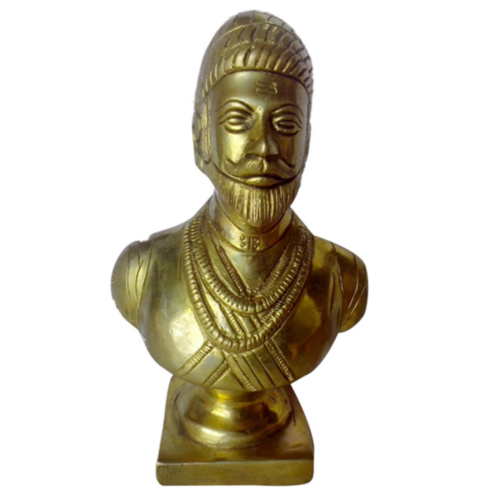 Brass shivaji 6 Inch | KBH00141