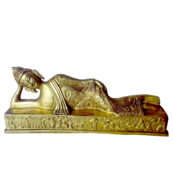 Brass lord  buddha 5 Inch | KBH00159