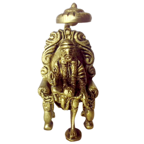 Brass Sai Baba Idol KBH00164