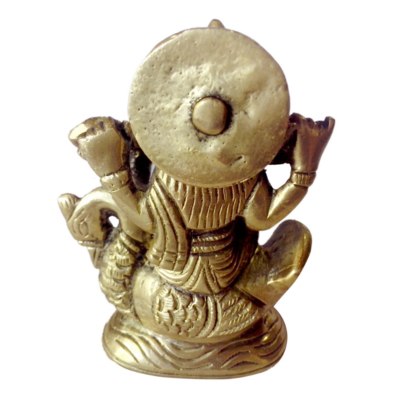 Brass Goddess Sarasvati Idol KBH00170