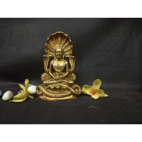 Brass Lord Parshvanath Idol KBH00172