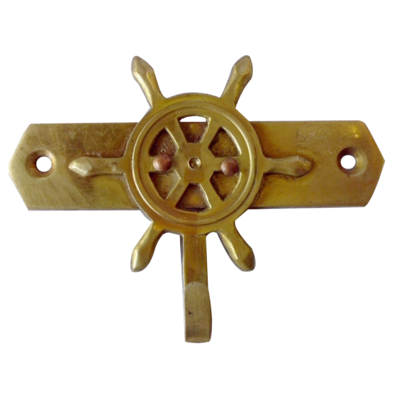 Brass Boat Wheel Key Holder KBH00272