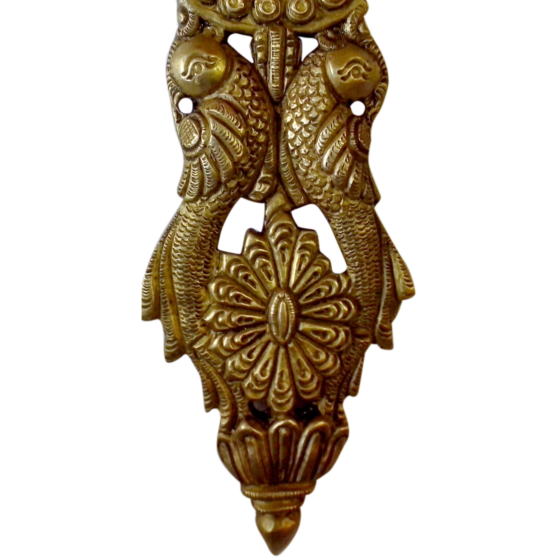 Brass Peacock 2 Small Oil Lamp KBH00285