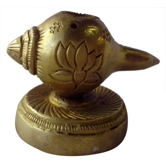 Brass Shankh Agarbatti Stand KBH00307