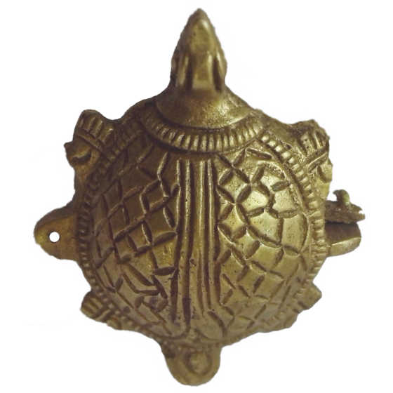 Brass Box Tortoise Feng Shui KBH00357