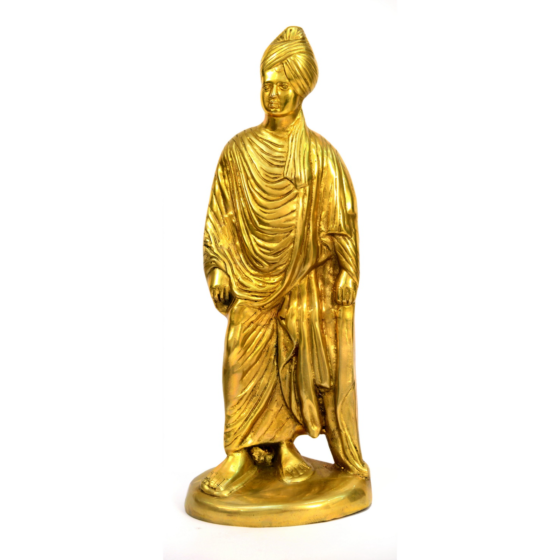 Brass Swami Vivekanand Statue KBH00505