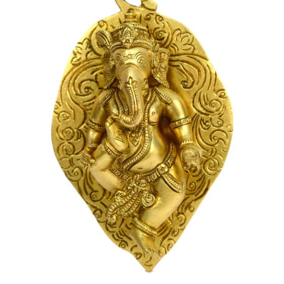 Brass Bal Ganesha Wall Hanging KBH00549