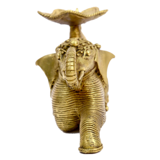 Brass Elephant Candle Stand KBH00590