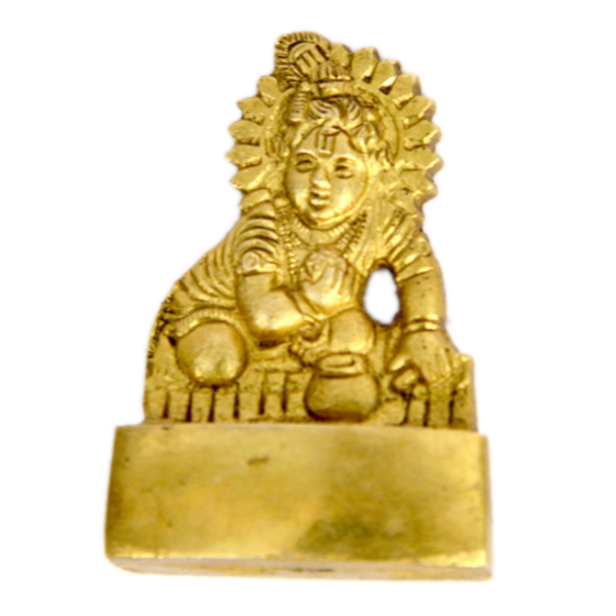 Brass Bal Krishna Idol KBH00610