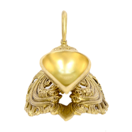 Brass Oil Lamp Divi Medium KBH00640