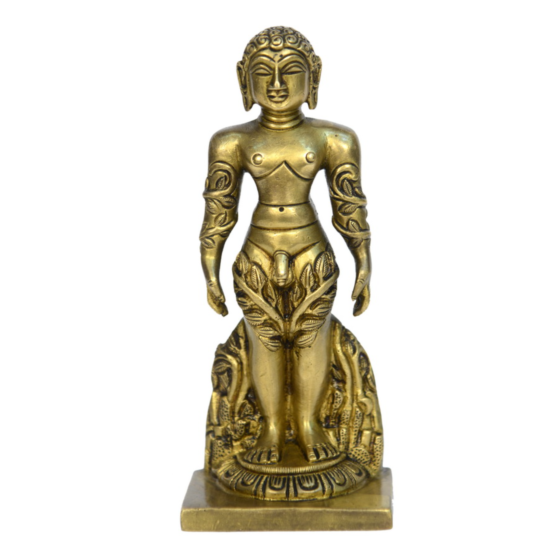 Brass Lord Jain God Bahubali Statue Idol KBH00671