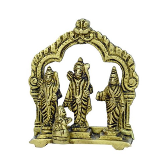 Brass Ram Darbar Small Idol KBH00825