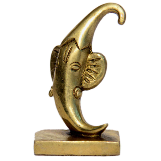 Brass Ganesha Fine Art Idol KBH00912