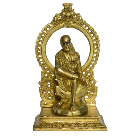 Brass Sai Baba Idol KBH00951