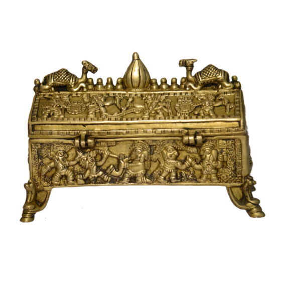 Brass Jewellery Box KBH01007