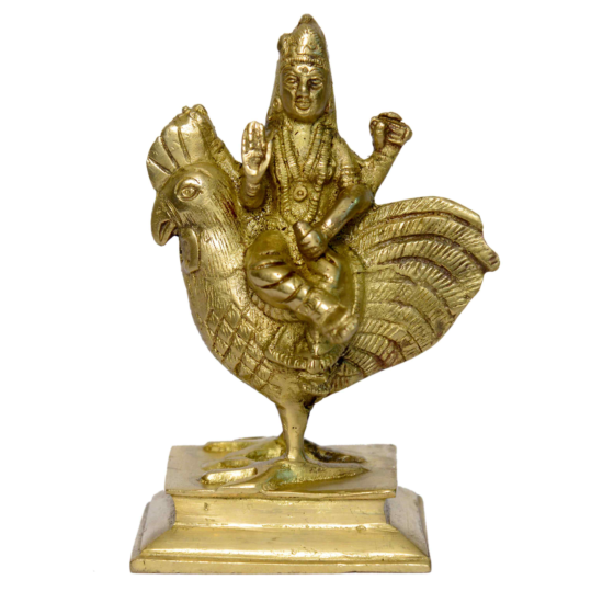 Brass Bahuchar Maa Idol KBH01026