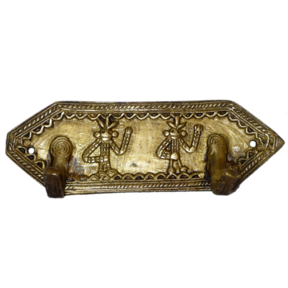 Brass Key Holder Bastar Art KBH01216