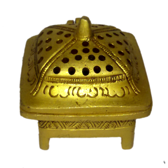 Brass Dhoop Box KBH01354
