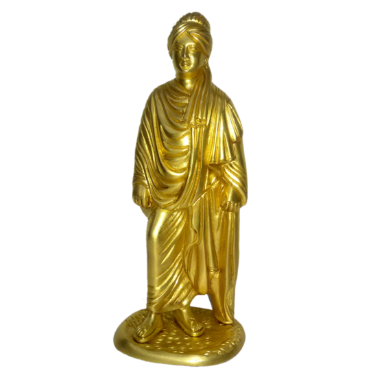 Brass Swami Vivekananda Statue KBH01357