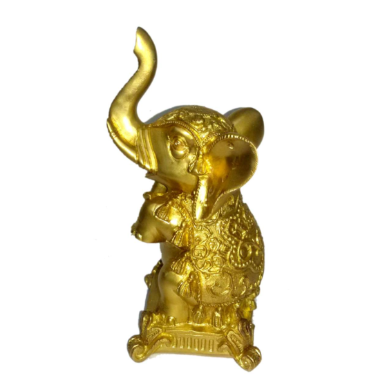 Brass Elephant Statue KBH01358