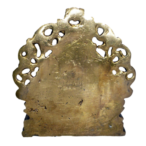 Brass Ganesha with Riddhi Siddhi Idol KBH01377