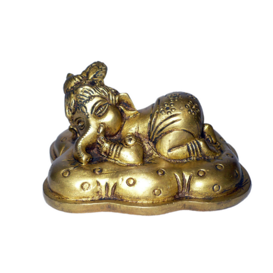 Brass Bal Ganesha Small Idol KBH01394
