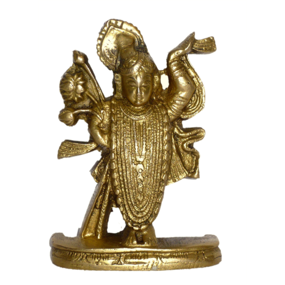 Brass Shreenathji Idol KBH01468