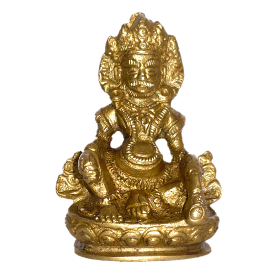 Brass Kuber Sitting Idol KBH01476