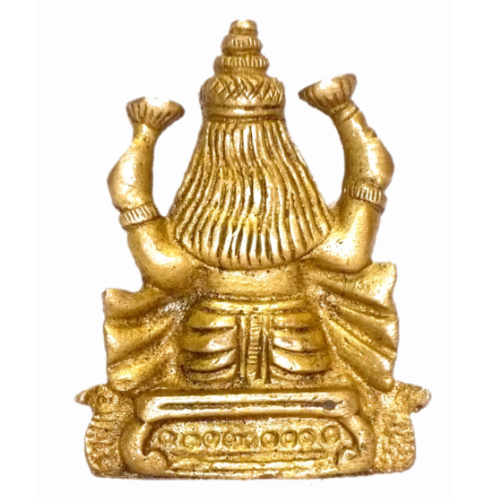Brass Laxmi Sitting Idol KBH01509