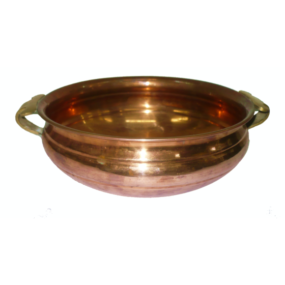 Copper & Brass Decorative Bowl Mid Size 12 Inch KBH01660