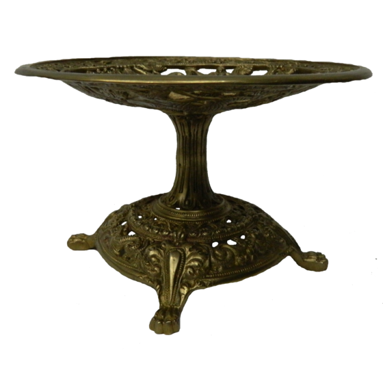 Brass Jali Work Table Mid KBH02729