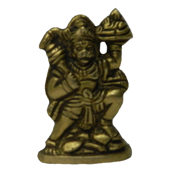 Brass Pahad Hanuman Idol Mid KBH02753