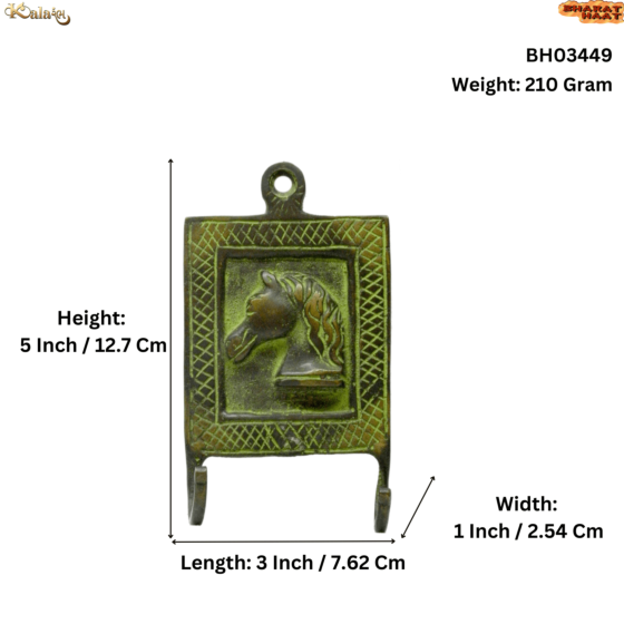 Brass Horse Key Holder KBH03449