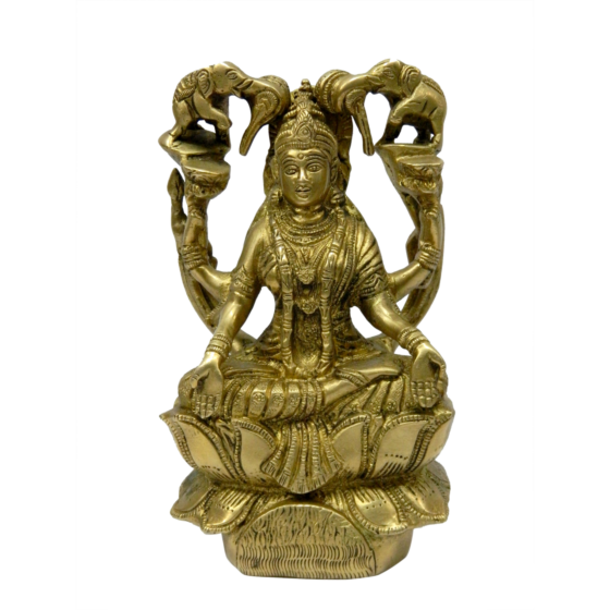 Brass Gaj Laxmi Idol KBH03561