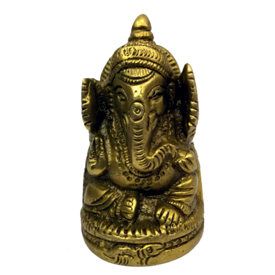 Brass Ganesha Idol  KBH03653